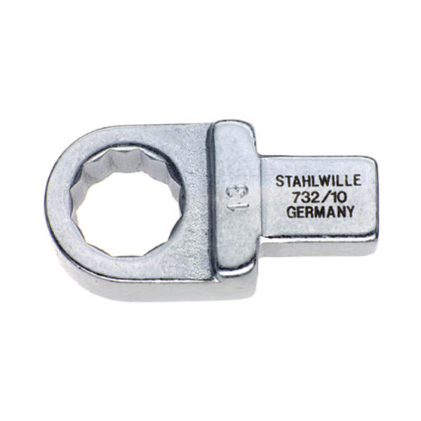 Stahlwille 732/10 Silmukka-Avainvaihtopää Momenttityökaluille (9 x 12 mm)