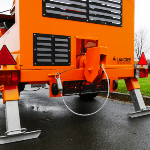 Laadukkaat Työkalut Sähköasentajille - Lancier E-WS 3040 Hydraulinen Kaapelivinssi - Vicera Oy