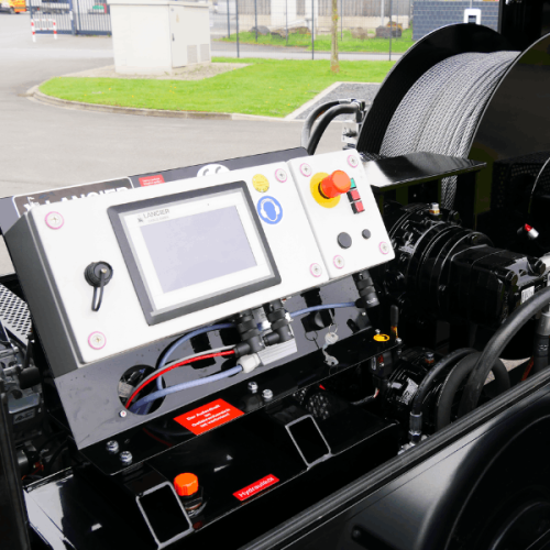 Laadukkaat Työkalut Sähköasentajille - Lancier E-WS 4040 Hydraulinen Kaapelivinssi - Vicera Oy