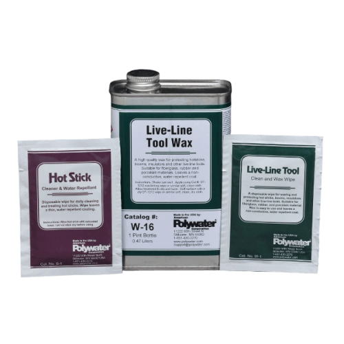 Laadukkaat Työkalut Sähköasentajille - Polywater S-1 – Eristysvarsien Puhdistus- ja Suojauspyyhe - Vicera Oy
