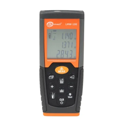 Laadukkaat Työkalut Sähköasentajille - Sonel LMW-100 Laseretäisyysmittari - Vicera Oy