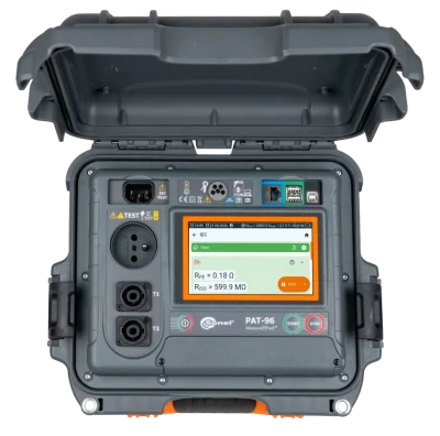 Laadukkaat Työkalut Sähköasentajille - Sonel PAT-96 PAT-laitetesteri - Vicera Oy