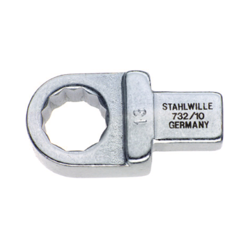 Stahlwille 732/10 Silmukka-Avainvaihtopää Momenttityökaluille (9 x 12 mm)
