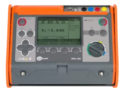 Laadukkaat Työkalut Sähköasentajille - Sonel MRU-200 Maadoitusresistanssin ja Maaperän Resistiivisyyden Mittari - Vicera Oy